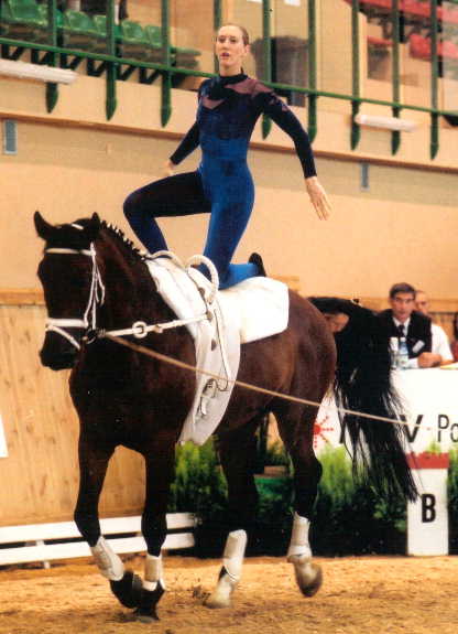 Tristyn Lowe and Ahens european championship 2001 in Poznan ⁄ poland