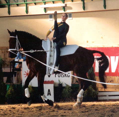 Tristyn Lowe and Ahens european championship 2001 in Poznan ⁄ poland